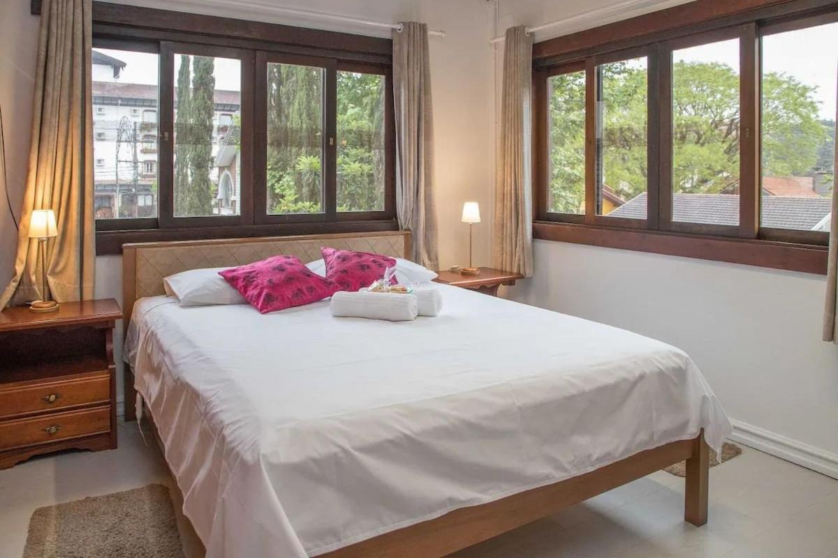 Locar-In Gramado - Loft A 50 M Da Rua Coberta. Leilighet Eksteriør bilde