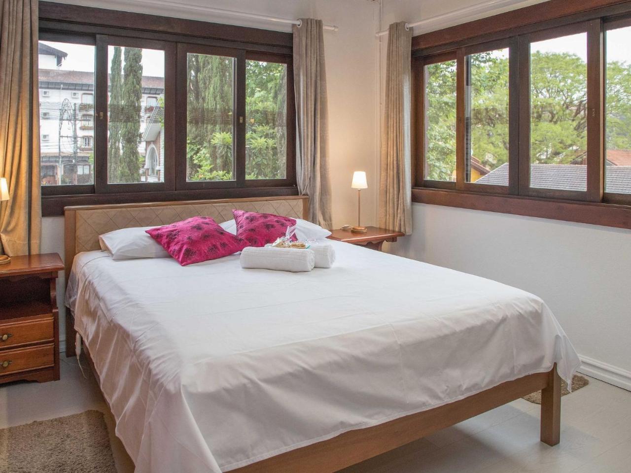Locar-In Gramado - Loft A 50 M Da Rua Coberta. Leilighet Eksteriør bilde